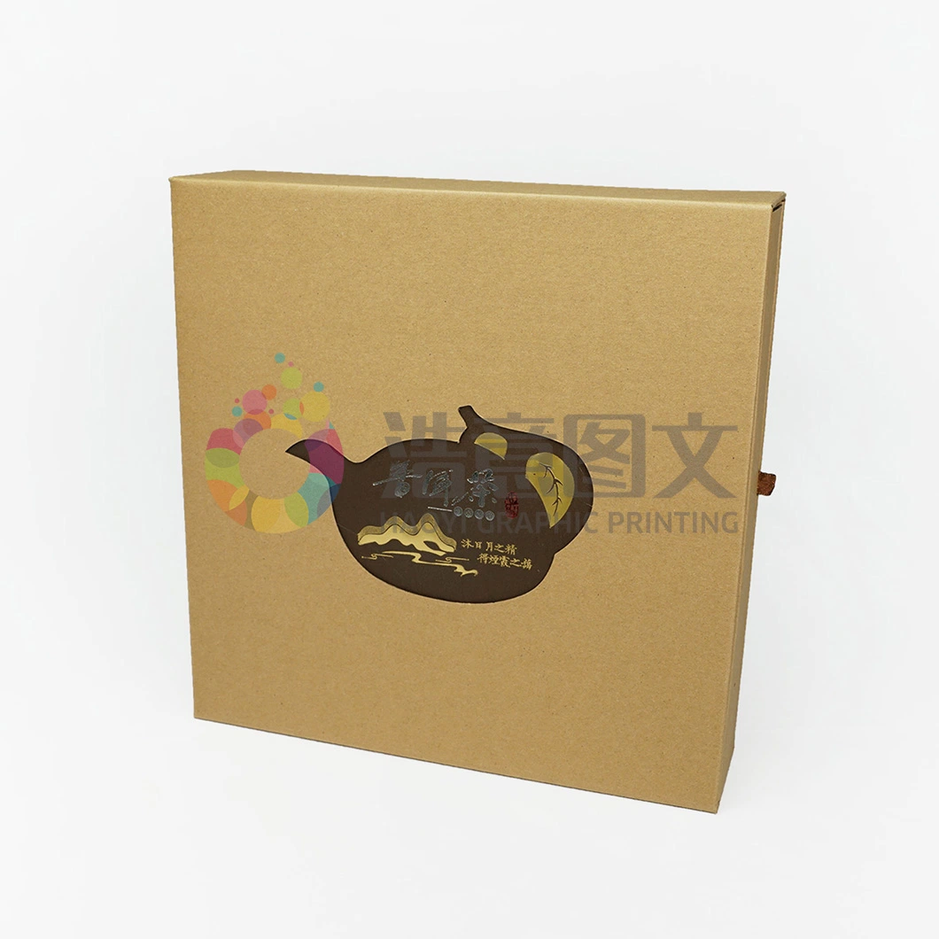 China Wholesale Kraft Paper/Creative Tea Gift Box/Drawer Box Packaging