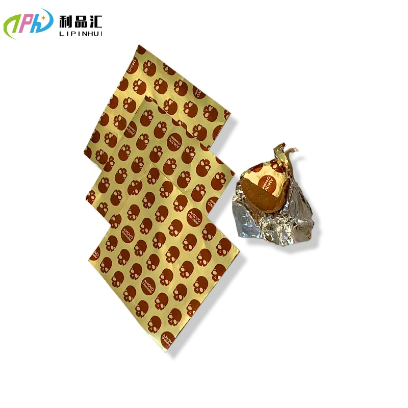 Aluminium Foil Candy Wrappers Sugar Wraps Paper for DIY Candies Tea Cake and Chocolate Packaging by Party/Wedding/Birthday