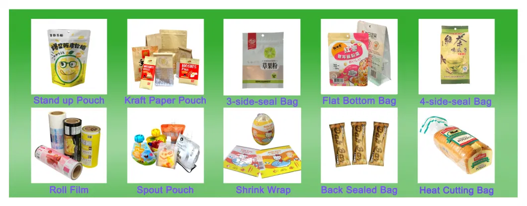 Custom Printing and Moisture Proof Laminated Plastic Solid Drink Powder Package