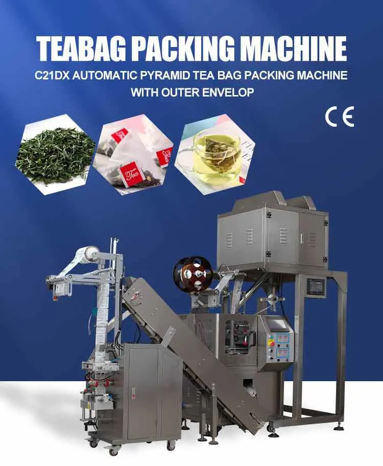 Ultrasonic Malawi Ctc Tea Nylon Triangle Tea Bag Packing Machine