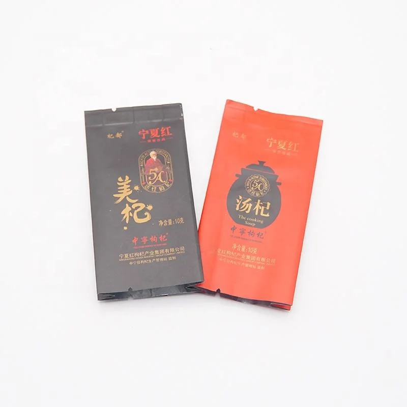 OEM Food Grade Longan Wolfberry Red Jujube Goqi Tea Portable Empty Packaging Bag