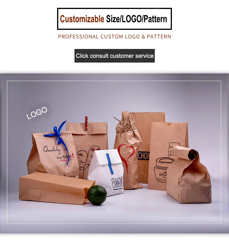 S Hot Food Packagings Custom Sandwich Paper Bag