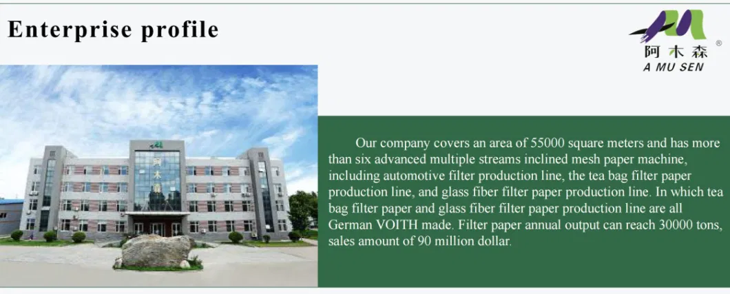 High Quality White Color or Natural Color Non Heat Sealed Tea Bag /Coffee Filter Paper