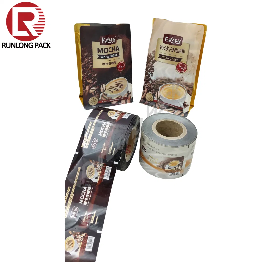 Instant Milk Coffee Tea Probiotics Powder Sachet Packaging Stick Pouch Plastic Film