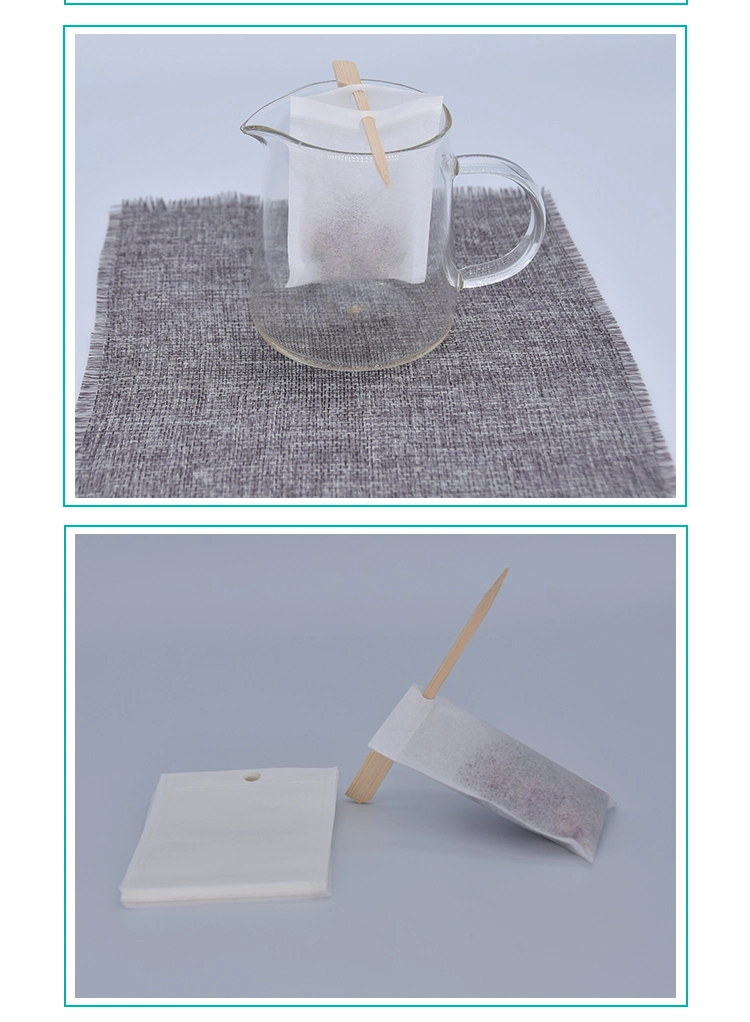 Disposable 60 X 80mm Filter Paper Tea Bags Plus Stick, Paper Tea Infusers Match with Sticks