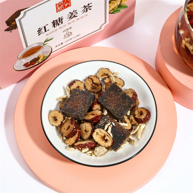 Health Food Tea Traditional Chinese Herbal Medicine Red Sugar Ginger Tea