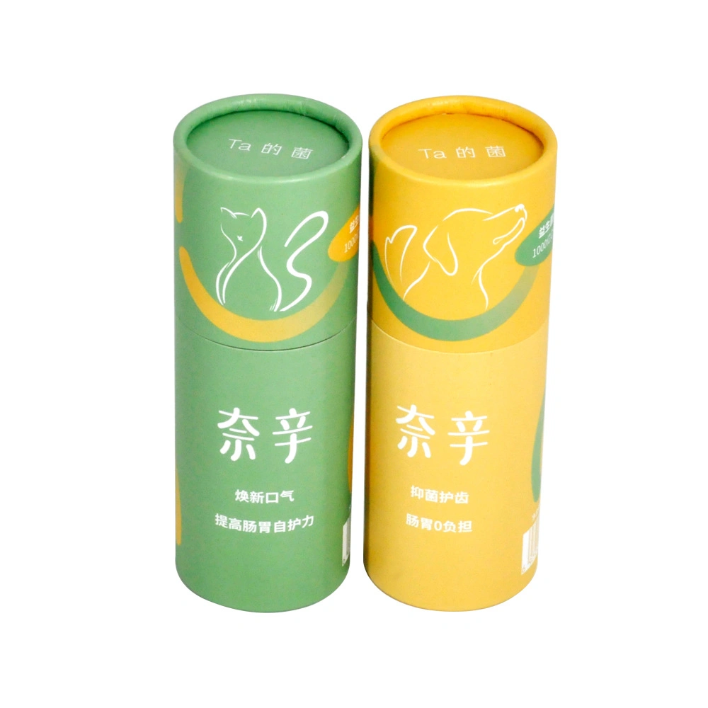 Wholesale Custom Logo Coffee Bean Tea Packing Paper Tube