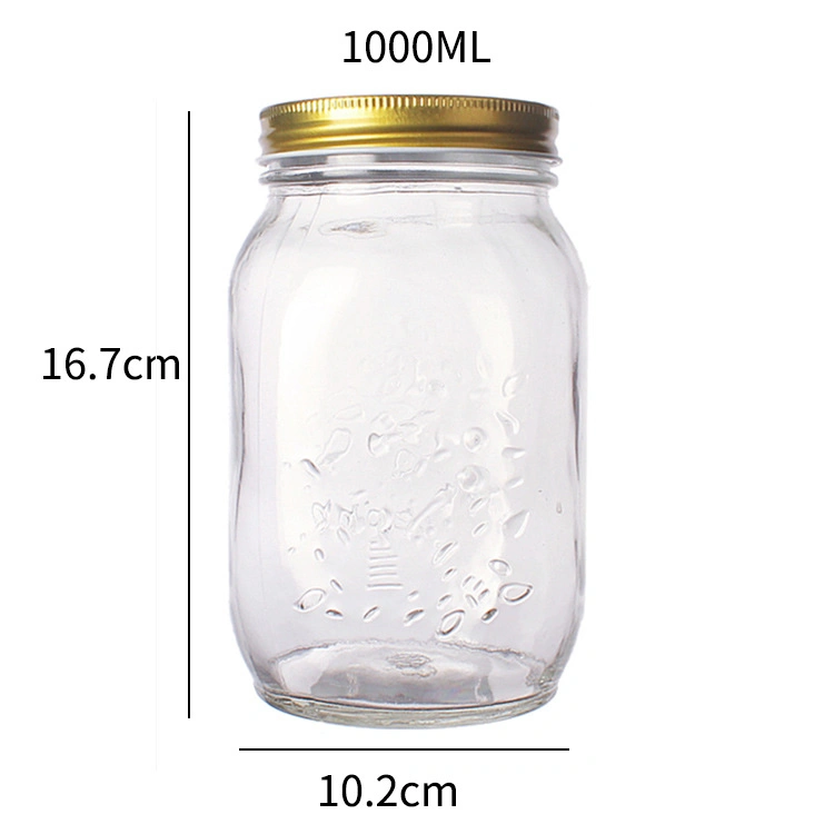 Regular Mouth Mason Jars Half Pint Size Jars with Airtight Lids and Bands for Canning, Fermenting, Pickling, or DIY Decors