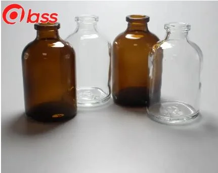 China Manufacturer 60ml 75ml 100ml Empty Amber Glass Pharmaceutical Glass Bottles Medicine Bottle Custom