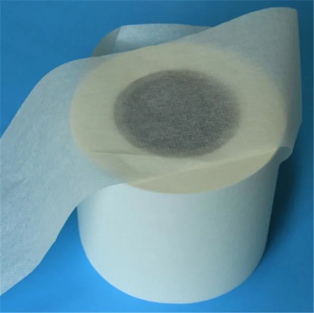 Natural color food grade biodegradable tea bag filter paper in roll