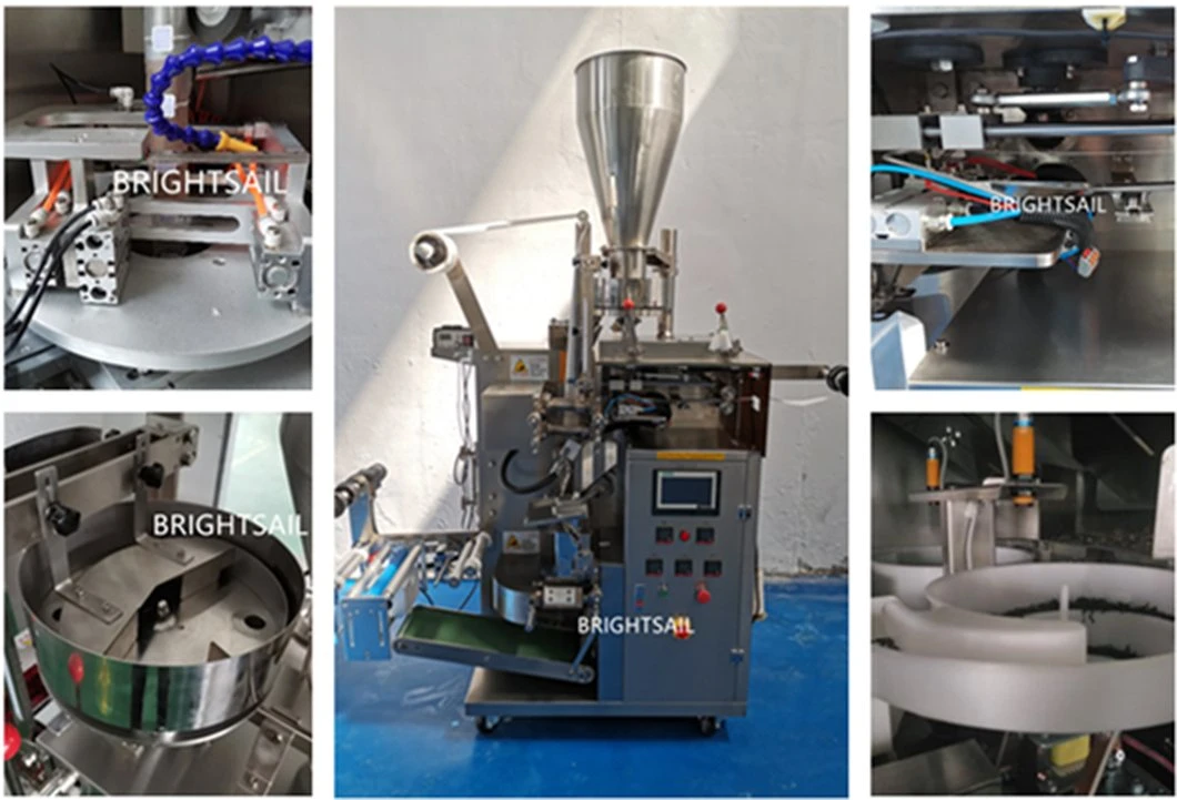 Automatic Black Tea Leaves Pyramid Bag Packaging Machine