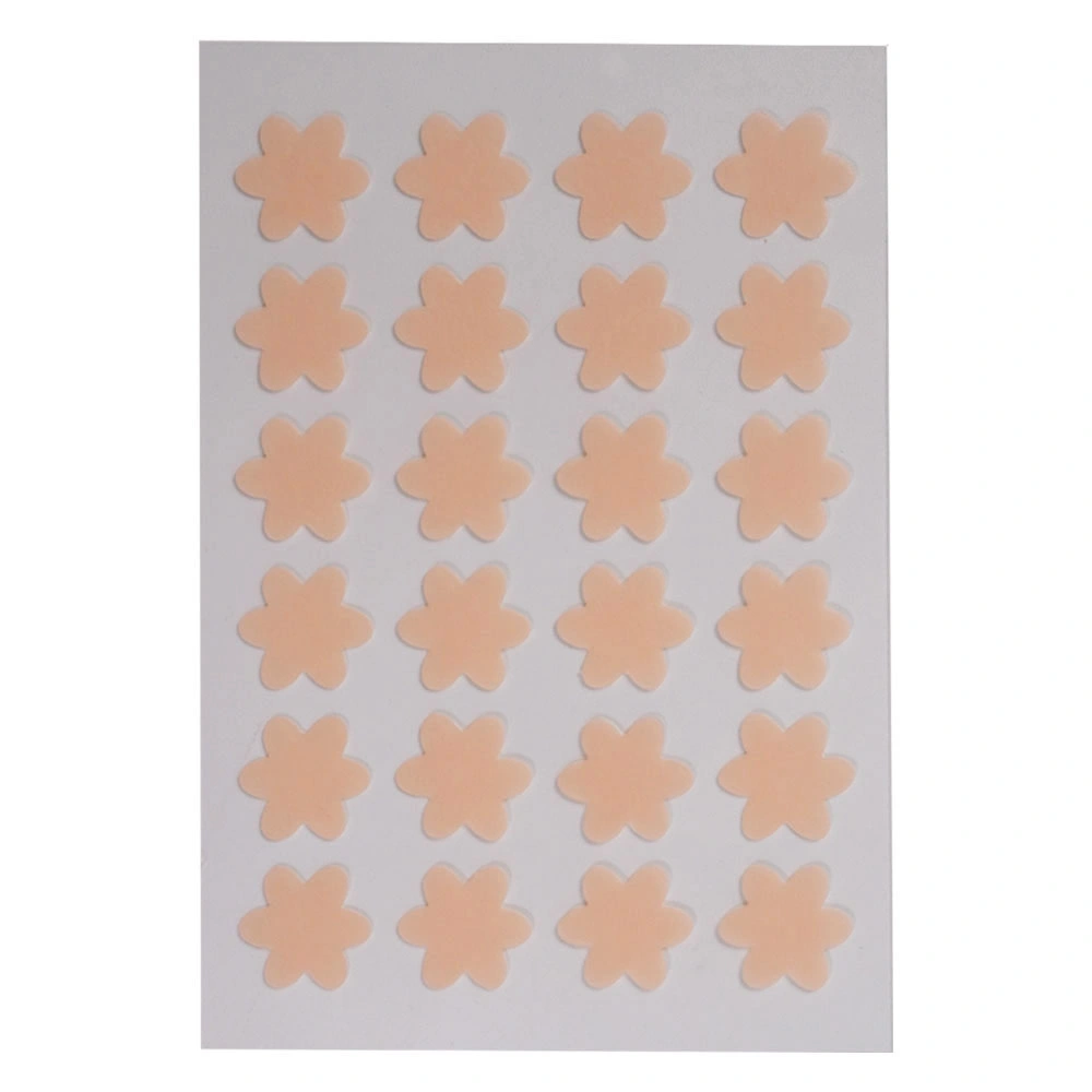 China Original Factory OEM Design Color Print Flower Type Acne Pimple Remove Patch Hydrocolloid Absorbent Spots Treatment Patch 24PCS/Pack Skincare Cosmetic