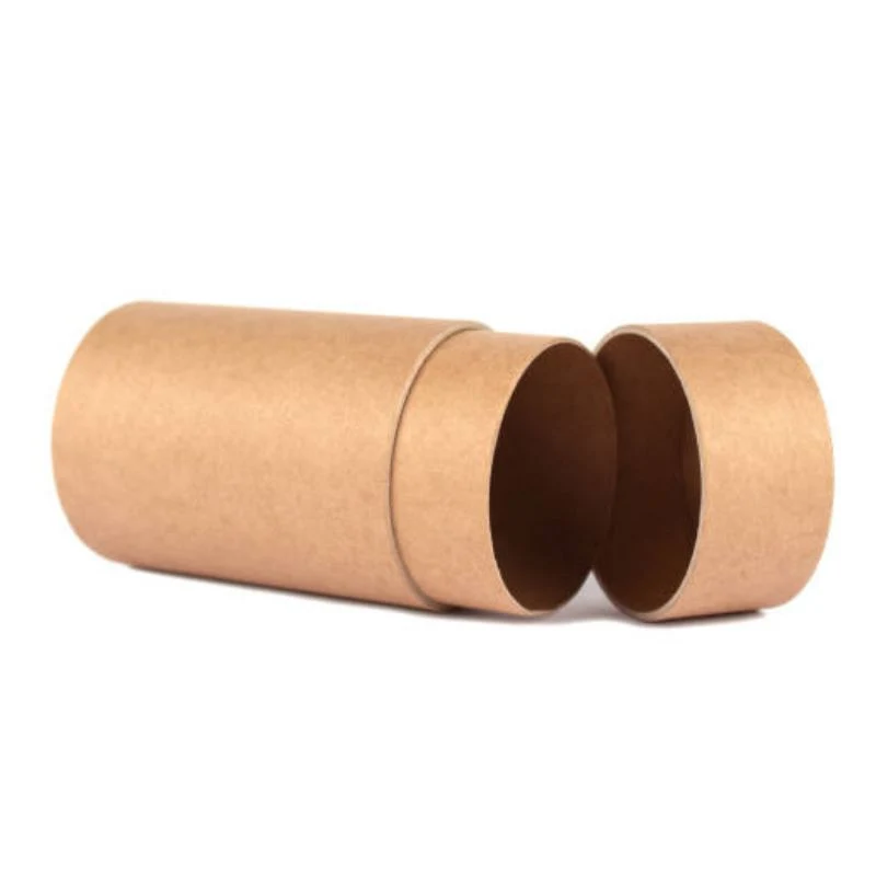 Kraft Paper Tube Packaging Eco Friendly Biodegradable for Tea Food Packaging