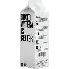 Mineral Water Bottle Paper Carton Gable Top Pack