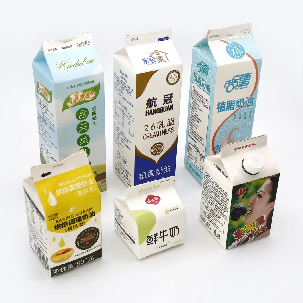 Gable Top Box Beverage Package Juice Carton