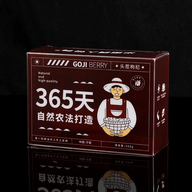 Pet Transparent Tea Box Birthday Wedding Christmas Party High Tall Packaging Box