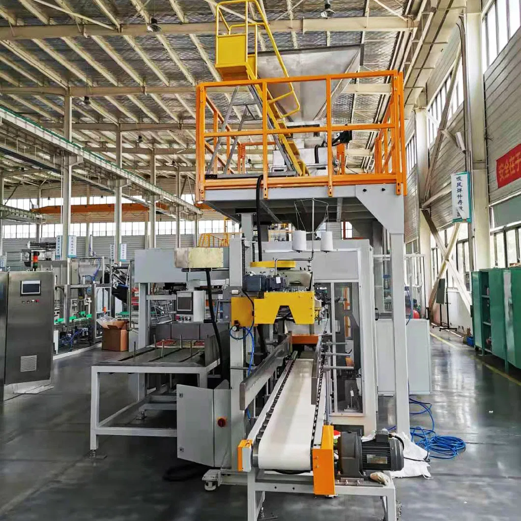 High-Performance Palletizing Systems Efficient Bag Sealing and Palletizing Solution