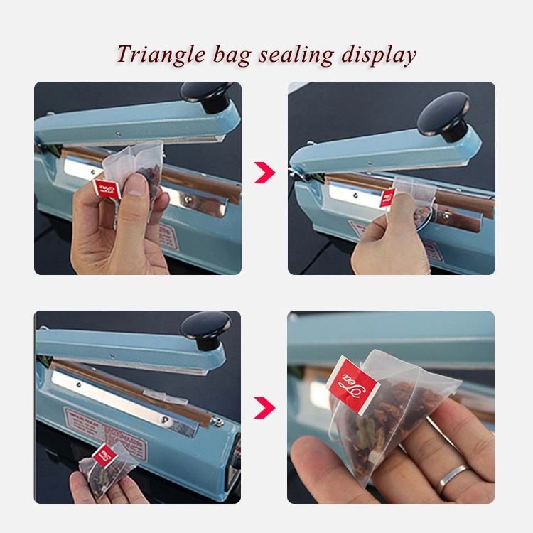 Heat Sealing Drawstring Nylon Pyramid Disposable Tea Filter Bags