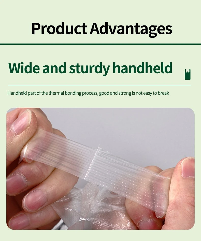 Eco-Friendly Biodegradable Milk Tea Bags Portable Takeaway Plastic Bags