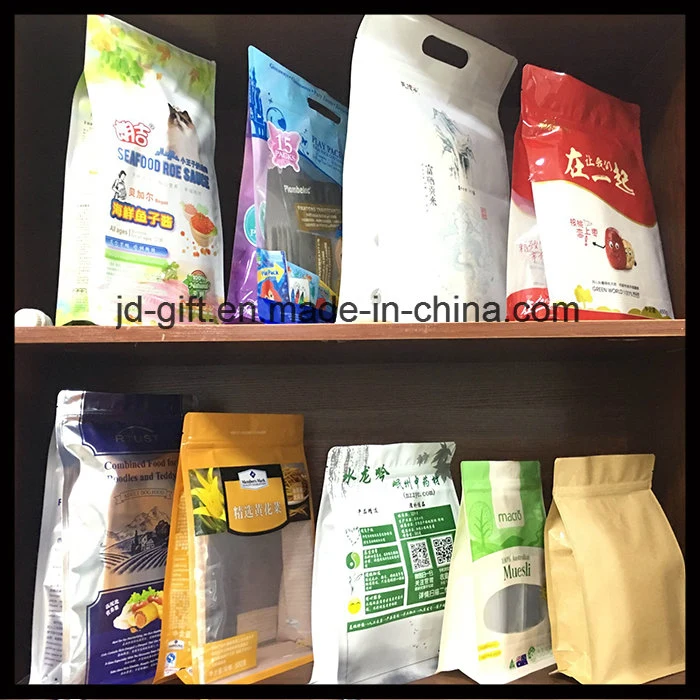 Custom Snack Food Stand up Packaging Plastic Bag