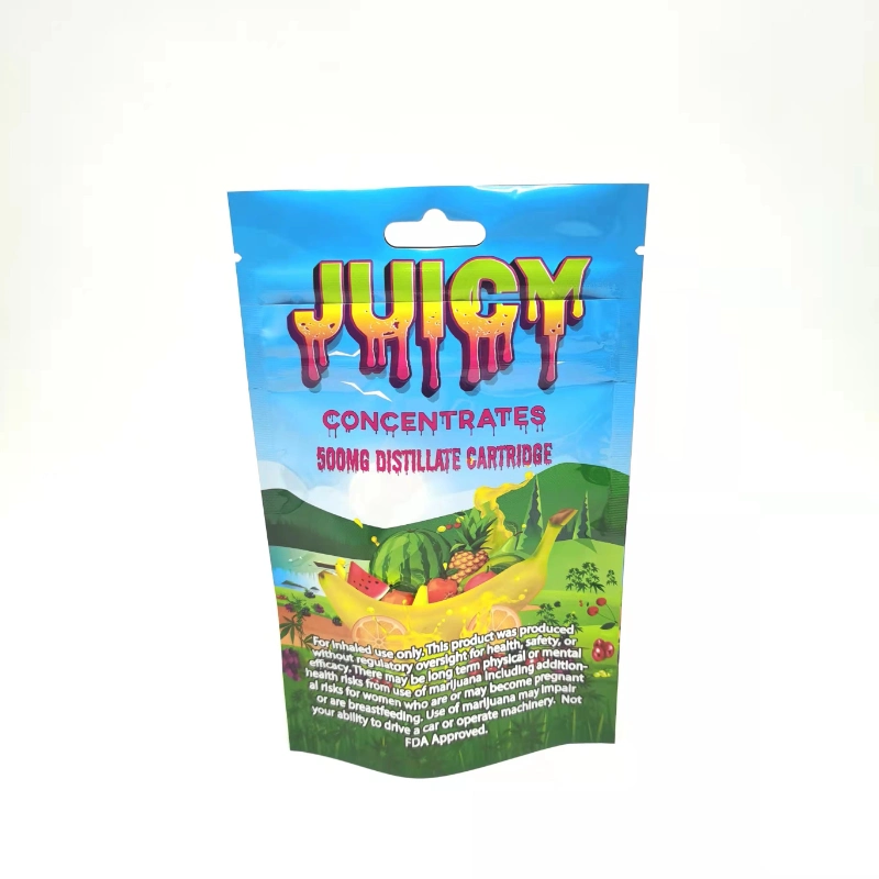 250g 500g 1kg Customized Printed Stand up Matte Plastic Granola Nuts Cookies Packaging with Zipper