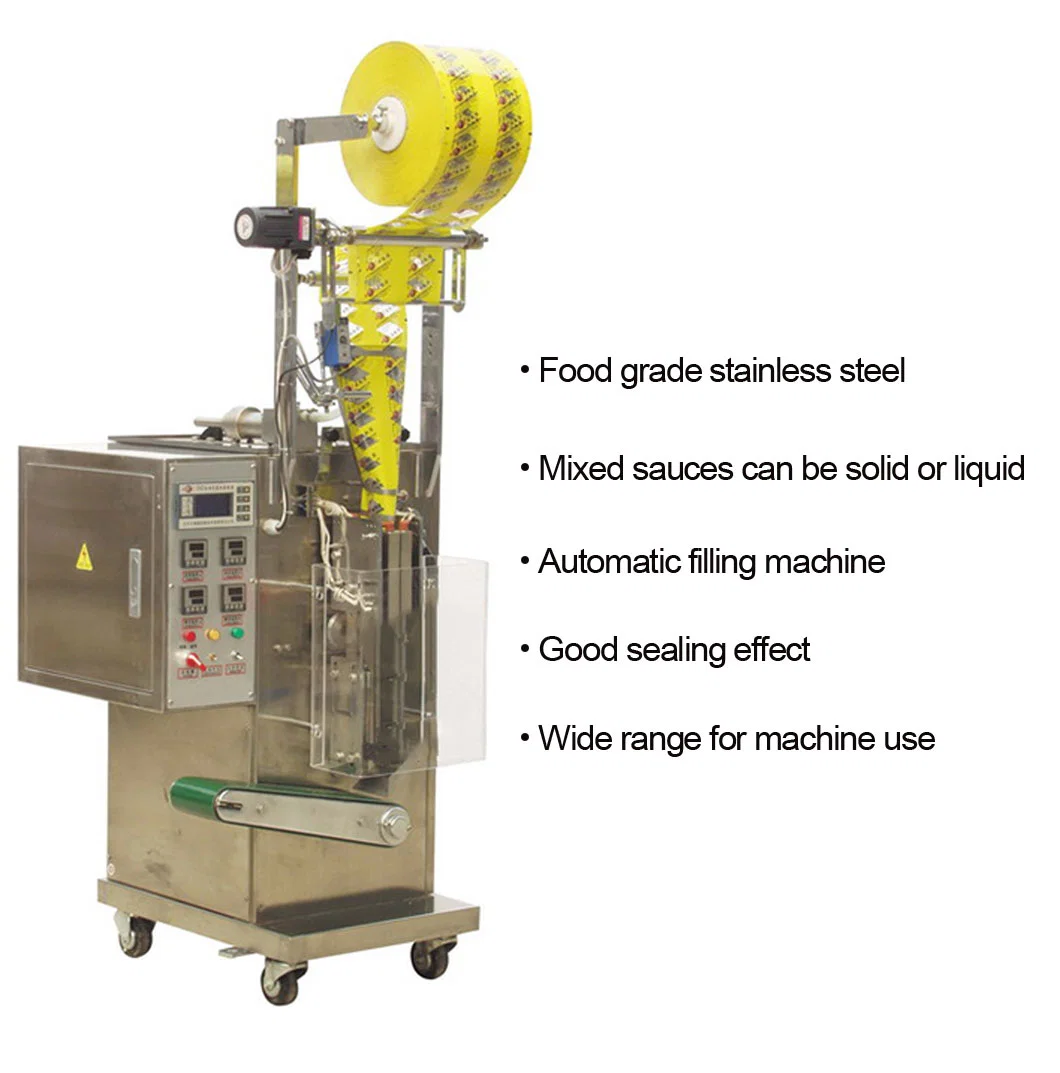 Multifunctional Packaging Machine for Liquid or Solid Paste Sauce