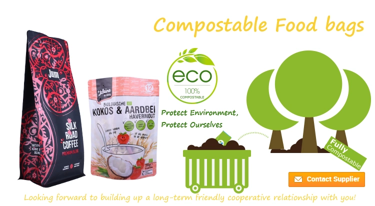 Food Ziplock Biodegradable Eco Bag Polyester Manufacturer From China