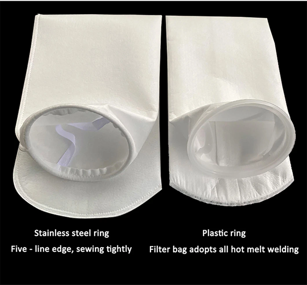 Liquid Filter Bag Felt Filter Socks Water Filter Bag 1 Micron for Aquariums/Ponds