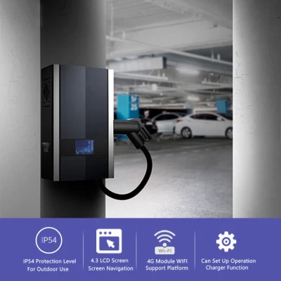 New Trend Electric Vehicle Charging Station DC Wall-Mounted Electric Vehicle Charging Pile Europe Standard EV Charger 20kw 30kw