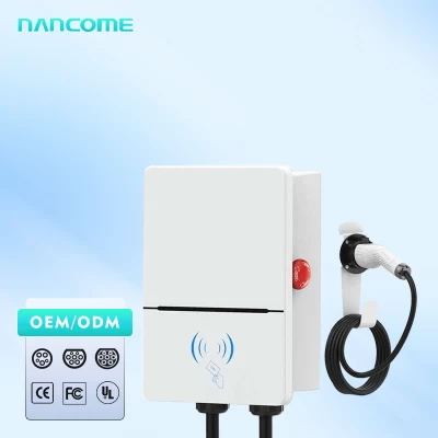New Energy Home Wallbox 22kw 220V Wall-Mounted EV Charger Stations