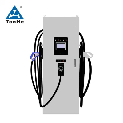 Tonhe Three-Gun CE UL Kc EV DC Charger Chademo Type 2 Acdc High Efficiency for Europe