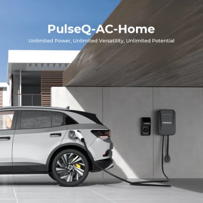 Topdon Pulseq AC Home 22kw 11kw 9.6kw 7kw Ocpp Evse J1772 Smart IP65 Waterproof 16A 32A Type2 1 Wallbox UL Electric Car Fast RFID APP Control EV Charger Station