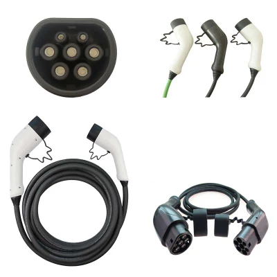 7kw 11kw 22kw Type2 Portable EV Charger Cable with TUV, CE Certification