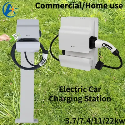 EV Chargers Manufacturer Type2 32A 3phase 11kw Wallbox Electric Car Charging Station