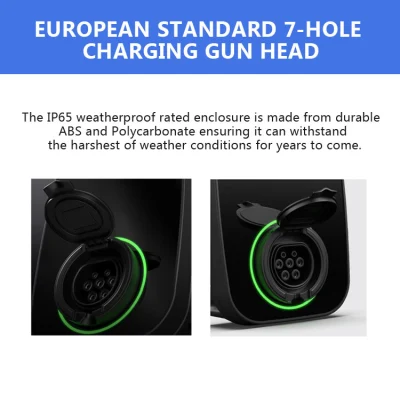Supplier Cheaper Electric Vehicle Charging Station Type2 Smart Wallbox 7kw 32A EV Charger Wallbox for Home Use with CE Support APP WiFi