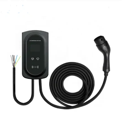 Wall-Mounted Fast EV Charging Stations 7kw 11kw 22kw Smart EV Charger 32A Type 2 Wallbox for Home Electric Vehicle EV Charger