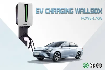 Ee S&T China Manufacturer IEC 62196-2 Connector Plug 7kw 11kw 22kw Floor Type or Wallbox Mode 3 Electric Car Fast EV Charger Station for Home and Commercial