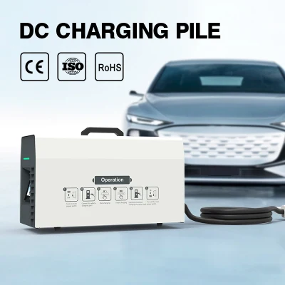 New Design Manufacturer 5m DC EV Charging Station 380V AC 125A 20kw 30kw 40kw Portable Fast Charger for Electric Vehicles