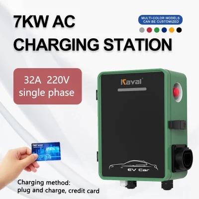 Amppal Level 2 Wall-Mounted AC EV Charging Station 22kw EV Charger
