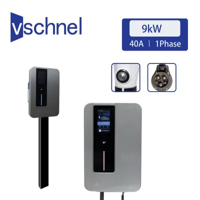 Customized AC Home 16 40 48 AMP Ocpp Type 2 Type 1 Level 2 UL 22kw 11kw 9.6kw 7kw Smart Wall Mounted Electric Car Fast EV Battery Charger
