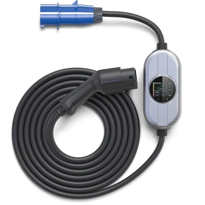 Professional Manufacturer - EV Charger 7.4m Cable Type 1 EV Charging Station 1 Phase 3.5kw 8A 16A Fast Electric Vehicle Charger with LCD Screen
