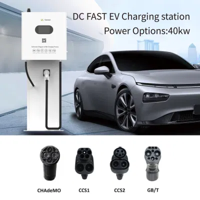 Factory Manufacturer EV Charger Station 40kw Fast DC Charger for Car