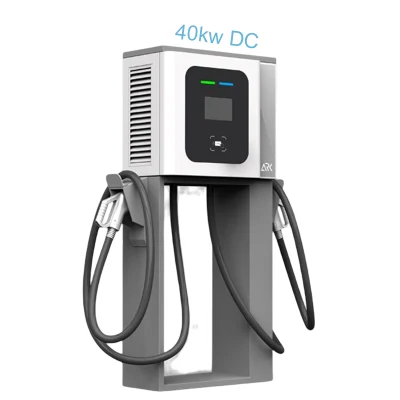 Rapid DC Fast 40kw Enclosure RFID 3 Phase Chademo CCS Ocpp Wall Mount Bus EV Charging Station EV Charger with CE Credit Card Basic Customization