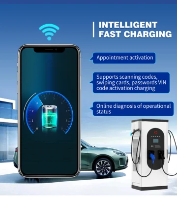 Evse 160kw Commercial Electric Vehicle Charging Pile DC EV Charging Station with 7&prime;&prime; Screen