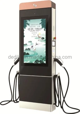 55&prime;&prime; Outdoor Advertising LCD Poster Electric Vehicle Charging Pile