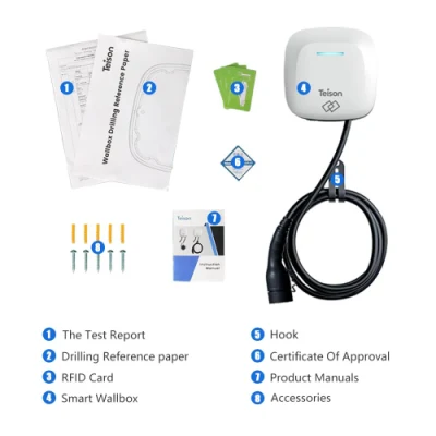 Manufacturer 22kw Wallbox Fast Electric Charging Station EV Car Charger