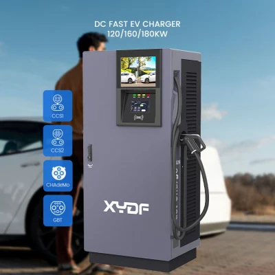Xydf 120kw 160kw 180kw CE/TUV/CCS1, CCS2/Chademo/Gbt Factory Direct Sale EV Charging Station Floor-Standing Charging Pile