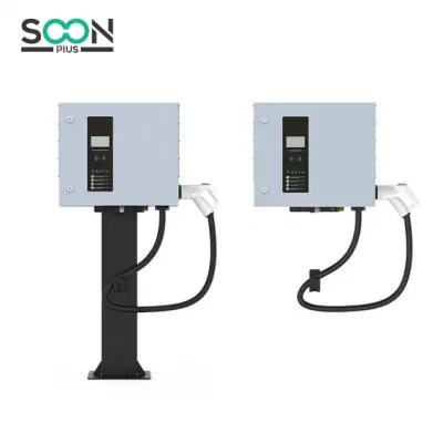 CE Approved Public Charging ISO15118 Support DC EV Fast Charging Power and Temperature Display Wall Box