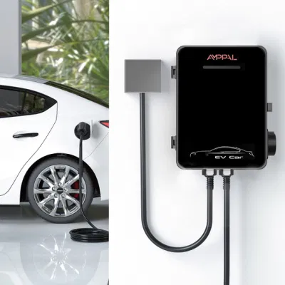 Amppal Level 2 Wall-Mounted AC EV Charging Station 22kw EV Charger