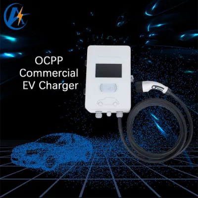 Manufacturer Wholesale Ocpp EV Charger Charging Station with APP for Electric Vehicle